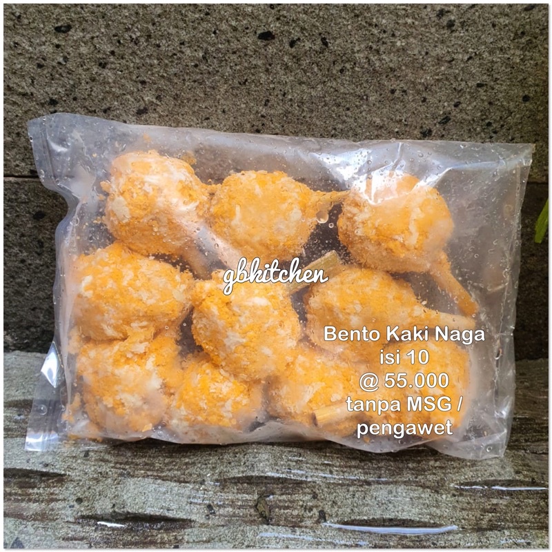 

BENTO CHICKEN DRUM STICK / KAKI NAGA ISI 10 TANPA MSG/ pengawet