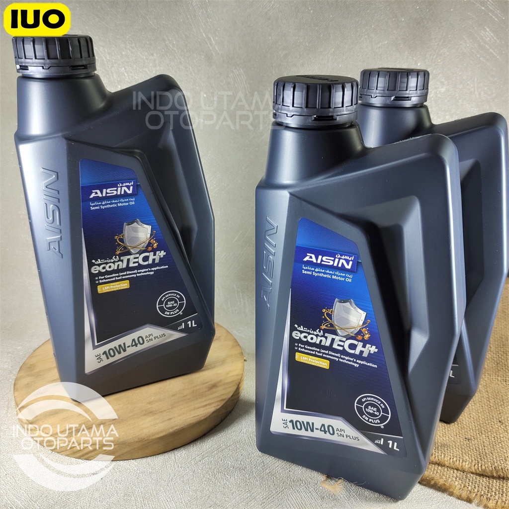 Oli Aisin 10W 40 API SN/CF Synthetic isi 1 ltr ASLI