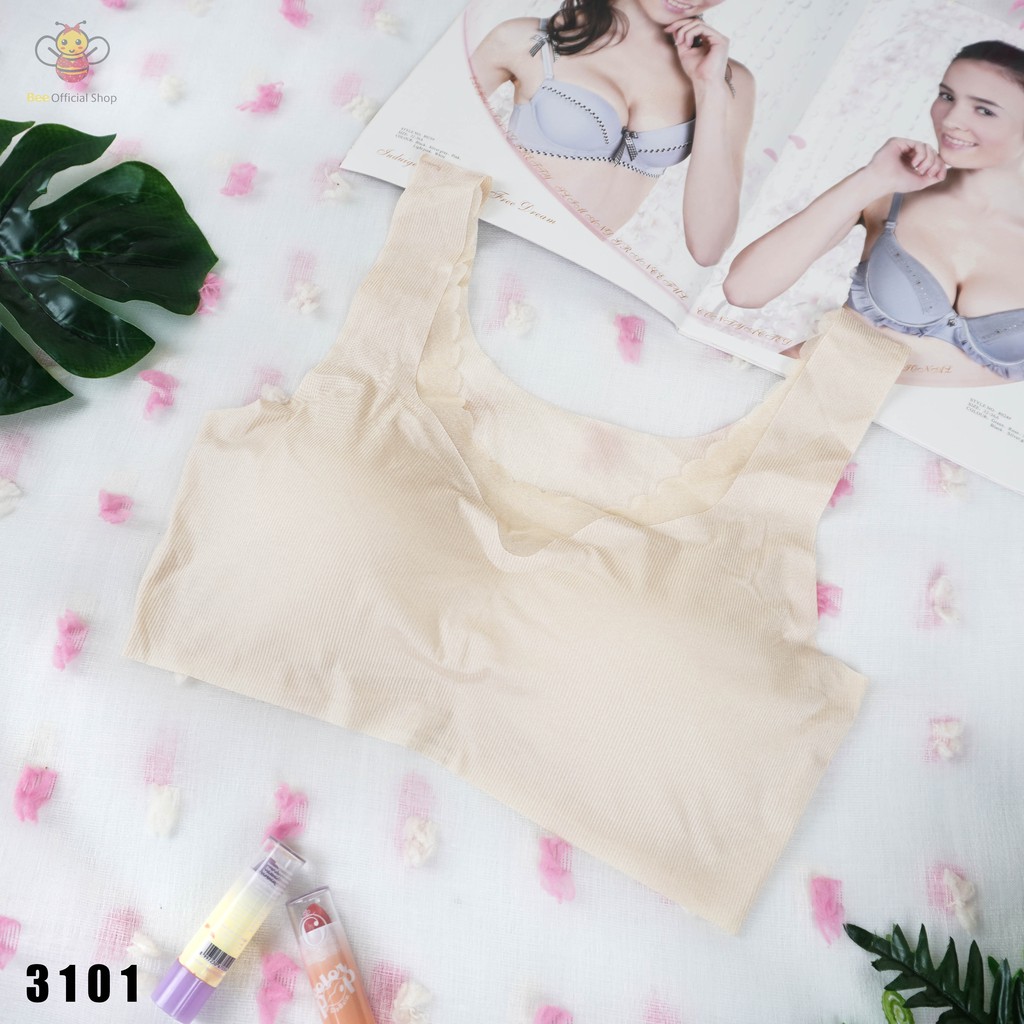 BEE - Sport Yoga Wanita / Bh Wanita Tanpa Jahitan | Bra Dalam Kualitas Import Zero Feel TM 3101