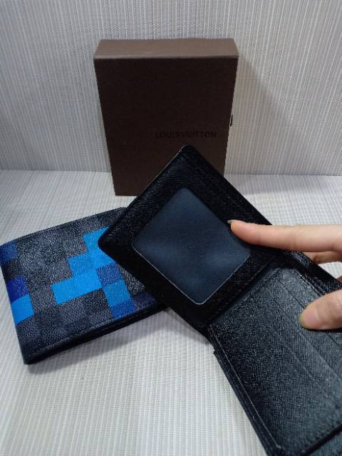 Dompet L'V Graphite Pixel