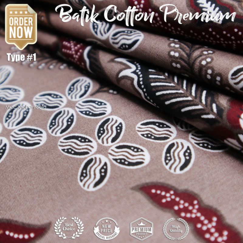 [NEW ARRIVAL] VARIAN KAIN BATIK KATUN PREMIUM  EXCLUSIVE FABRIC BATIK COTTON MURAH PER 0.5M DESAIN TERBARU