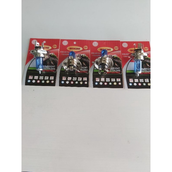 Bohlam Depan Xenon Halogen H4 scoppy vixion verza byson