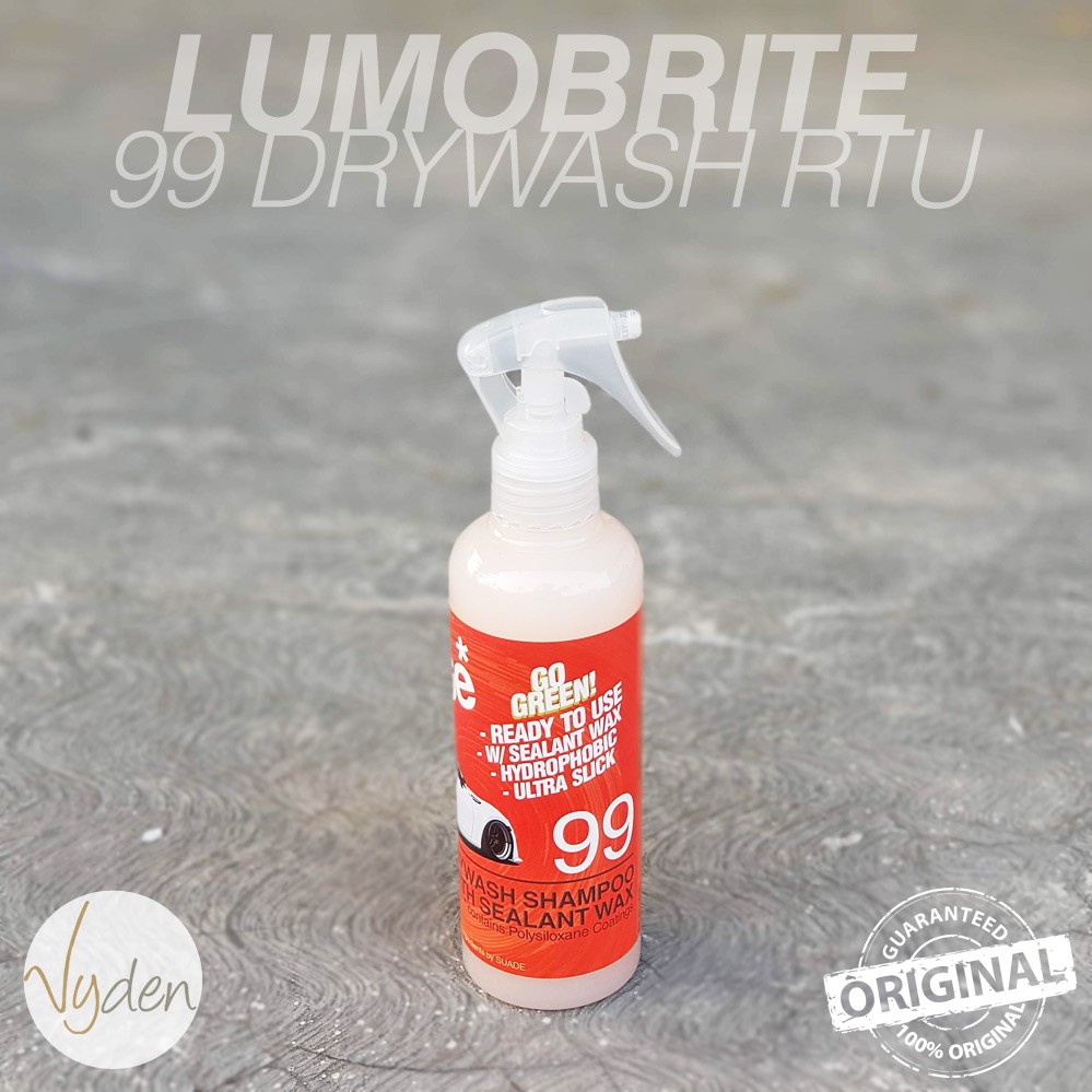 LUMOBRITE 99 DRYWASH 5 Liter Galon Waterless Wash Cuci Tanpa Air Wax Sealant MURAH