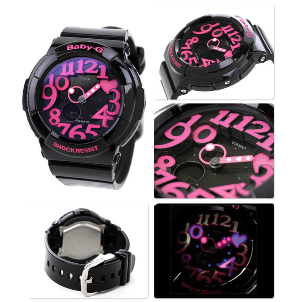 Jam Tangan Casio Baby G Original Wanita BGA 130 1B