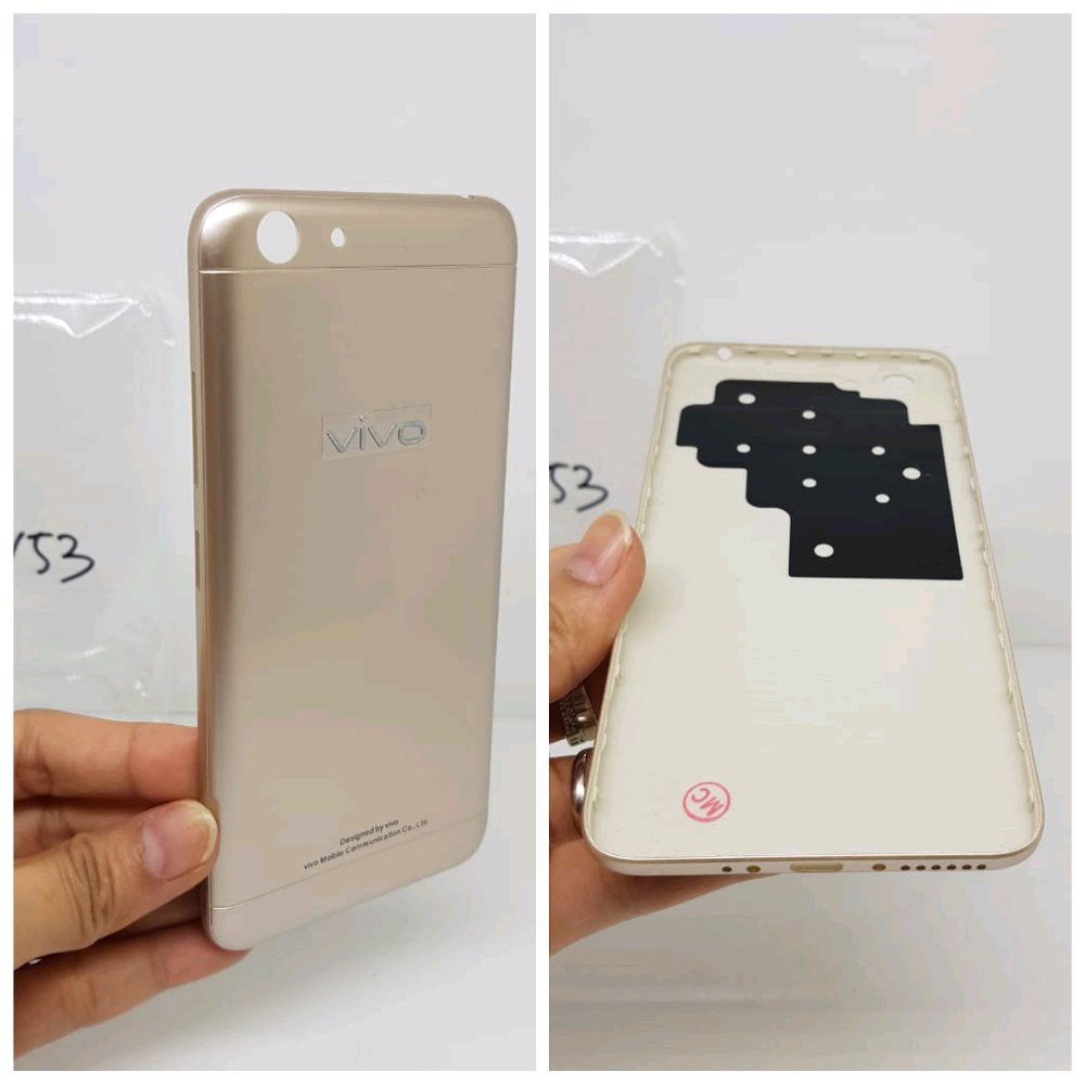 Back Cover Vivo Y53 2017 5.0 inchi BackDoor HP Housing Cover Tutup Belakang Batre HP