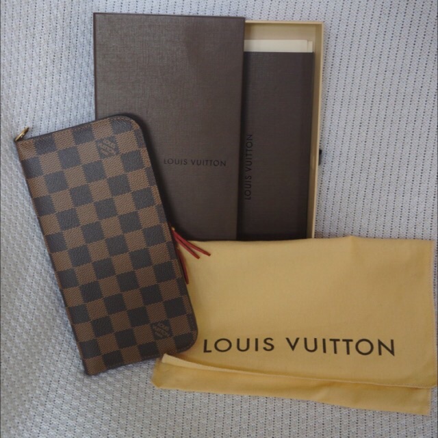 Louis vuitton wallet insolite damier ebene