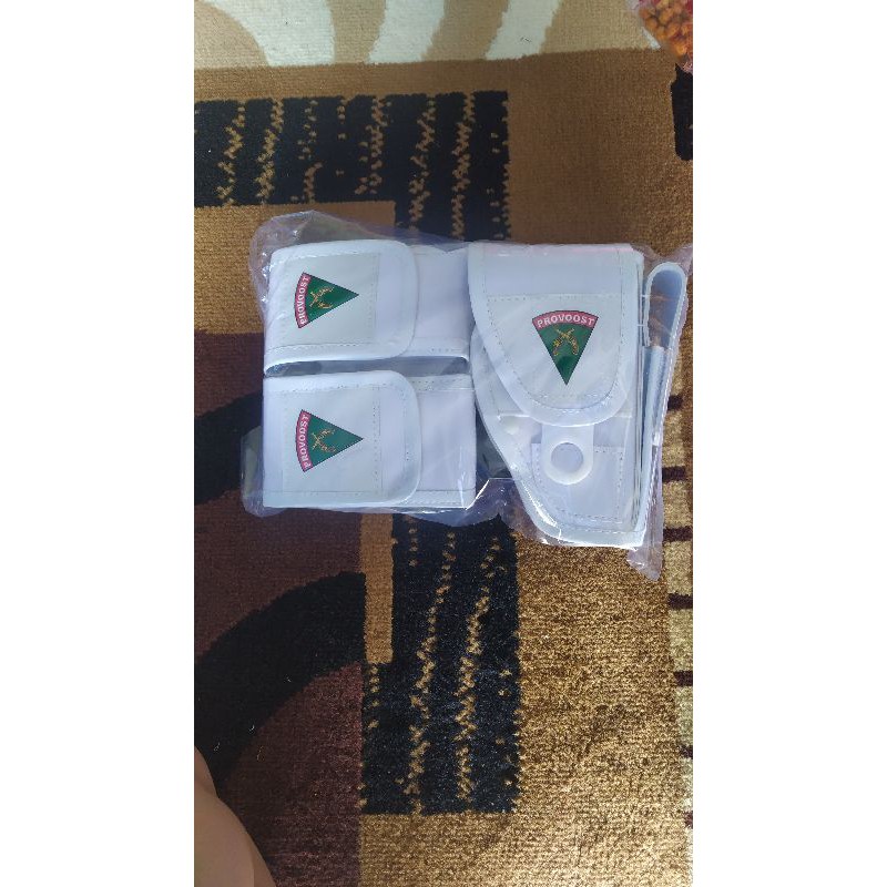 sarung/tempat senpi+magazen provost TNI AD sarpis+magazen