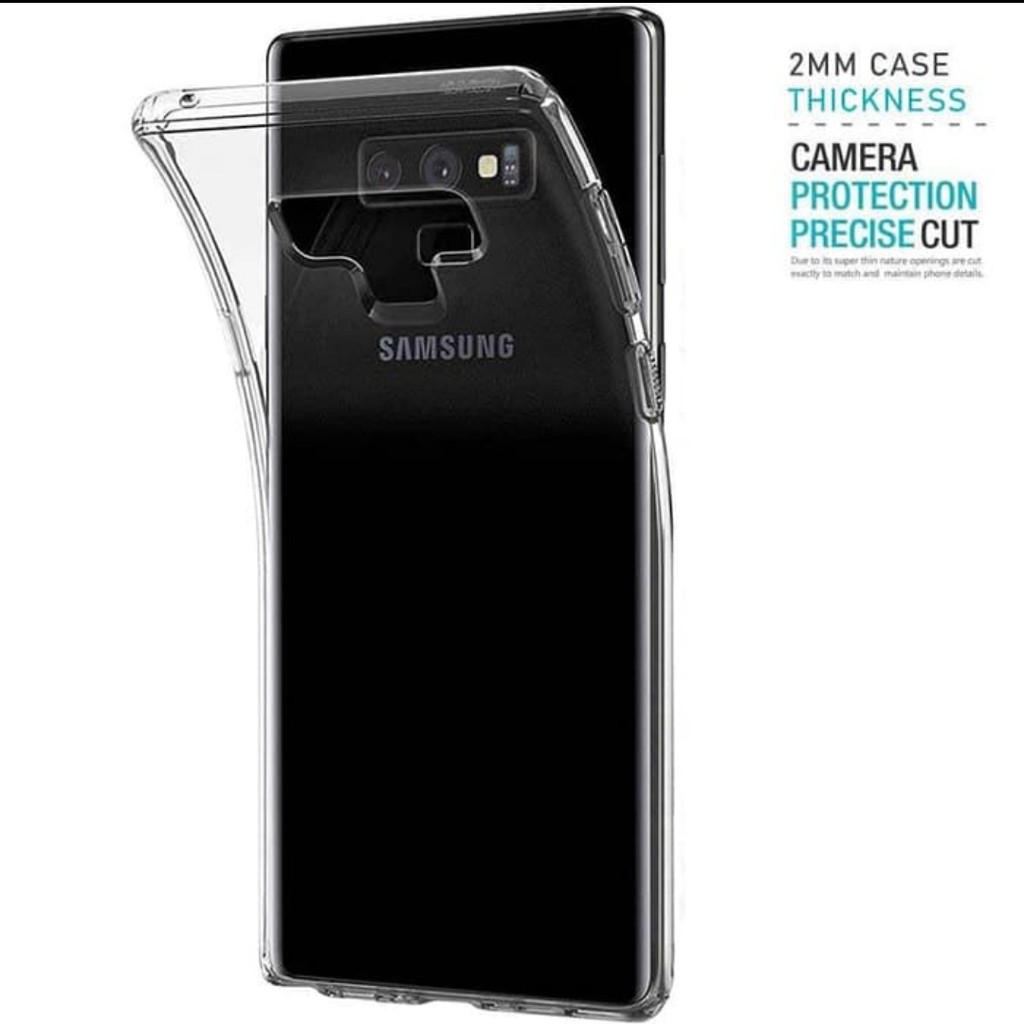 Clear Case Samsung NOTE 8 9 10 20 note 10+ PLUS  20 ULTRA S8 S9 Case Cover Casing Bening Transparan