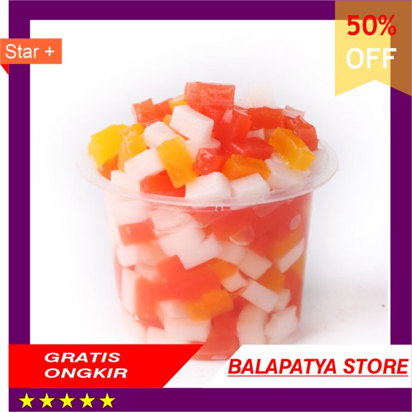 

CUMA HARI INI SAJA!!! 50 Off Rainbow Jelly 500gr - Topping Minuman Jelly Pelangi - Bandar Powder