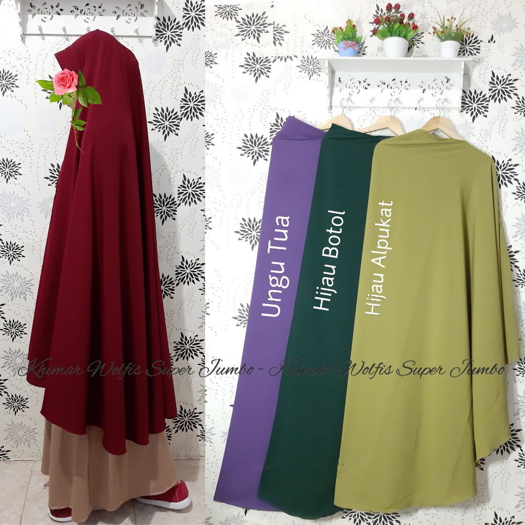Khimar Wolfis EXTRA JUMBO Non PET