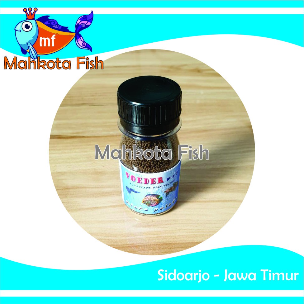 Pakan Ikan (VOEDER FIT) 37,5 GRAM / Makankan Ikan / Pelet Ikan Hias | Neon | Cupang | Guppy