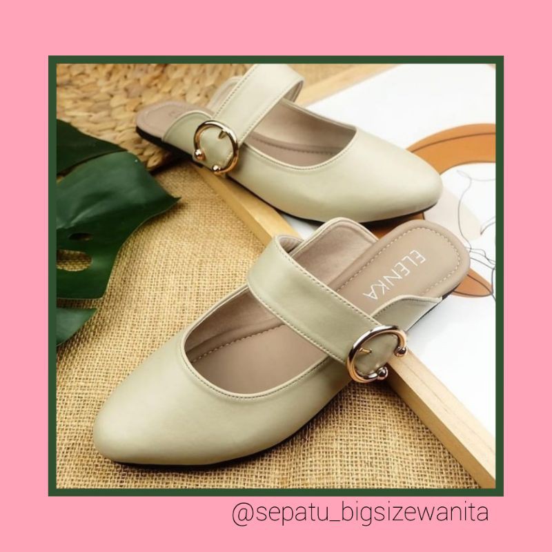 Sandal Mules Jumbo Wanita " BONNA "