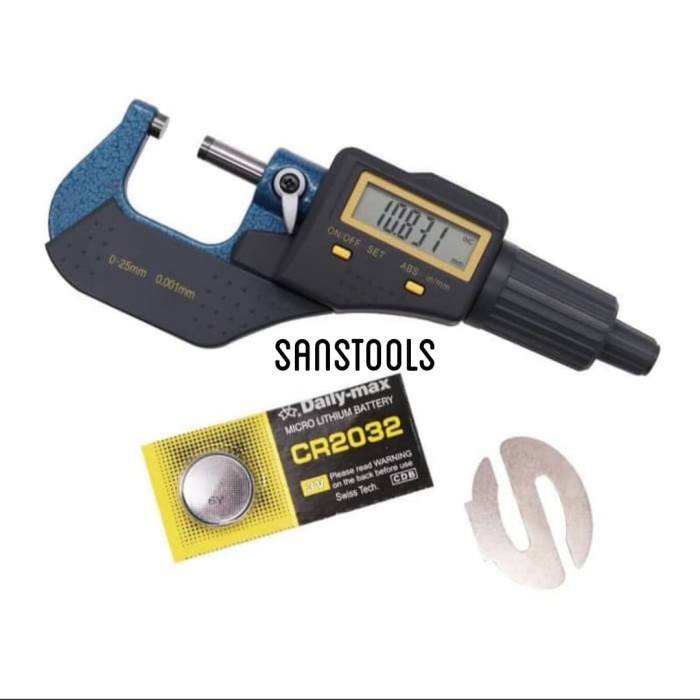 Digital micrometer 0-25mm mikrometer Digimatic thickness gauge murah
