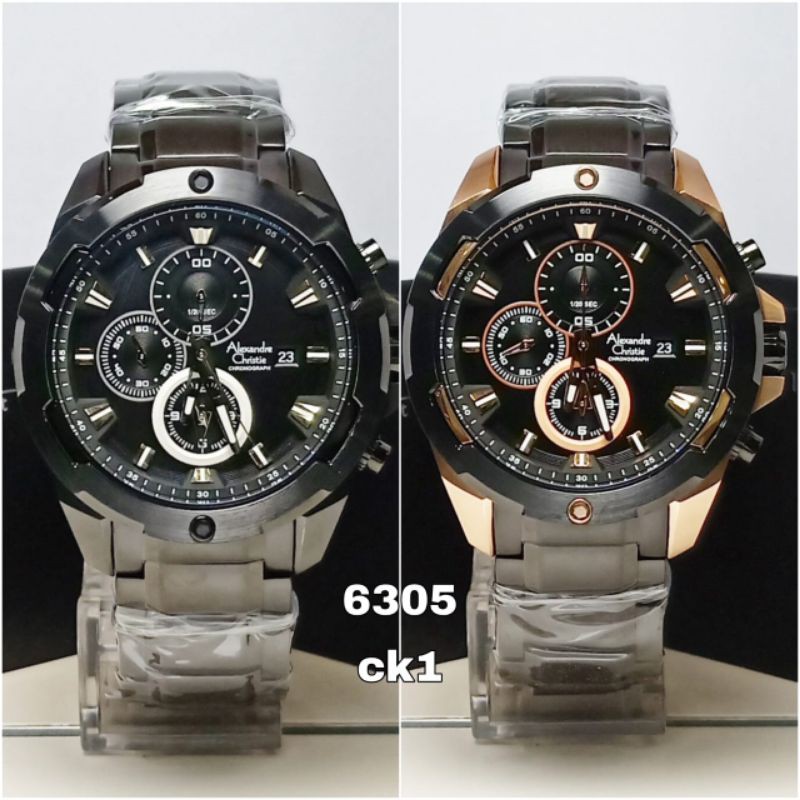 Jam tangan pria Alexandre Christie Sporty AC6305MC ORIGINAL BERGARANSI RESMI