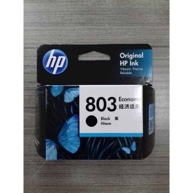 Tinta HP original 803 black ink catridge economy