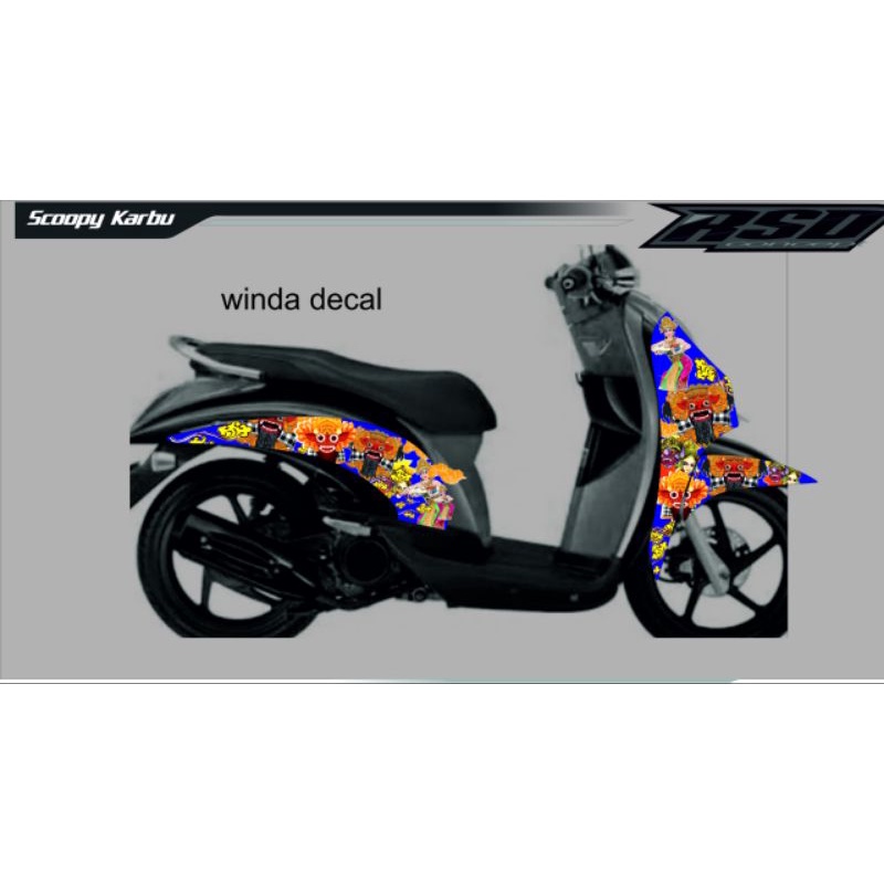 decal scoopy karbu barong