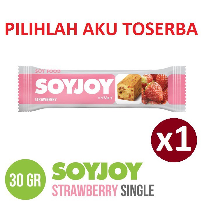 SOYJOY STRAWBERRY 30 gr - (HARGA SATUAN)