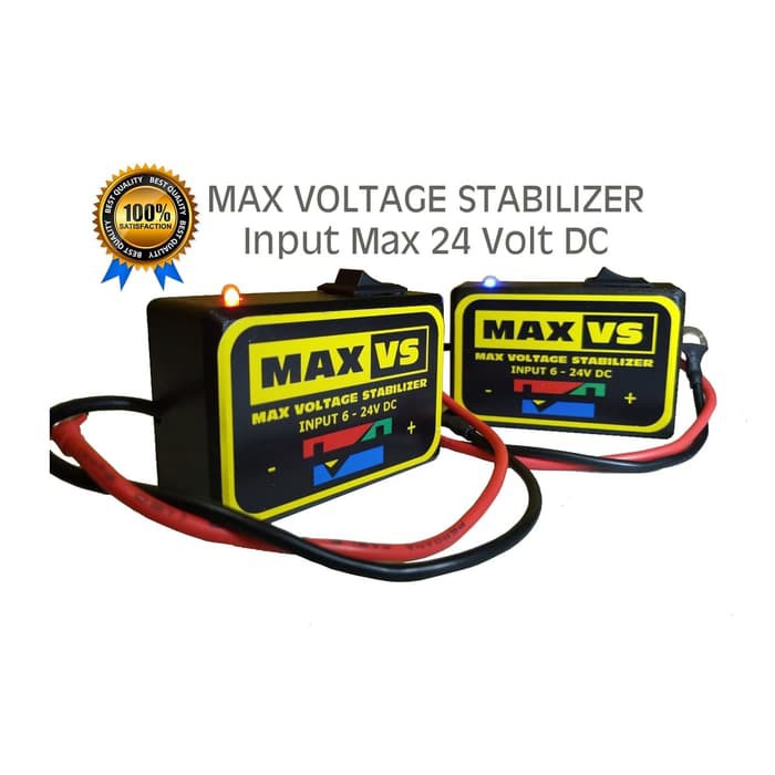 Stabilizer Aki Accu Voltage Penstabil Tegangan Motor Mobil 6 - 24V DC
