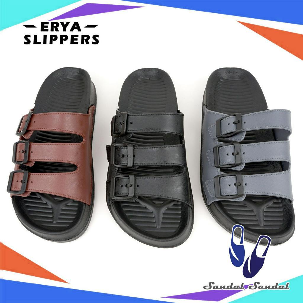 Sandal Fashion Pria ERYA 9677 EHT - Sandal Pria