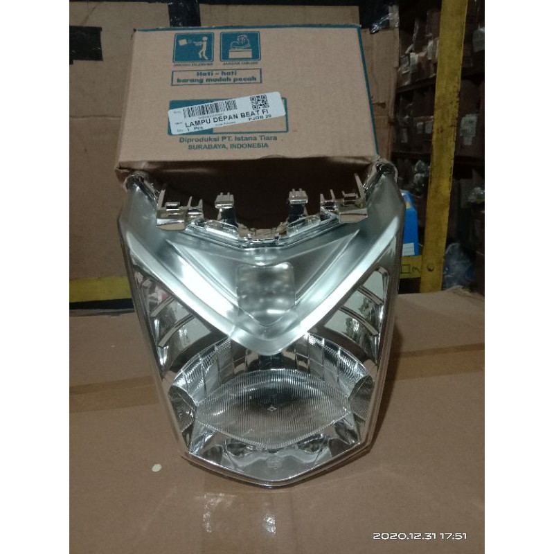 Replektor beat fi injection/lampu depan bet fi injection
