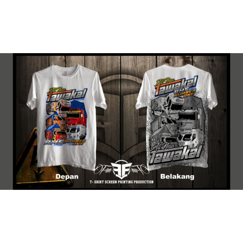 kaos truk oleng ALL NEW TAWAKAL INDONESIA TERBARU