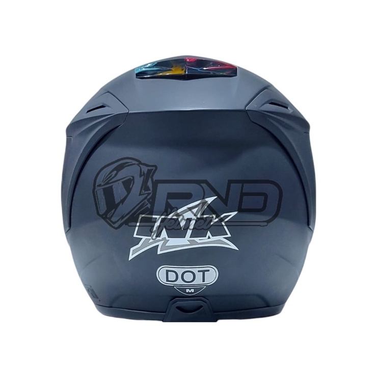 Helm INK DYNAMIC BLACK MATT Hitam Doff Original SNI DOT-2