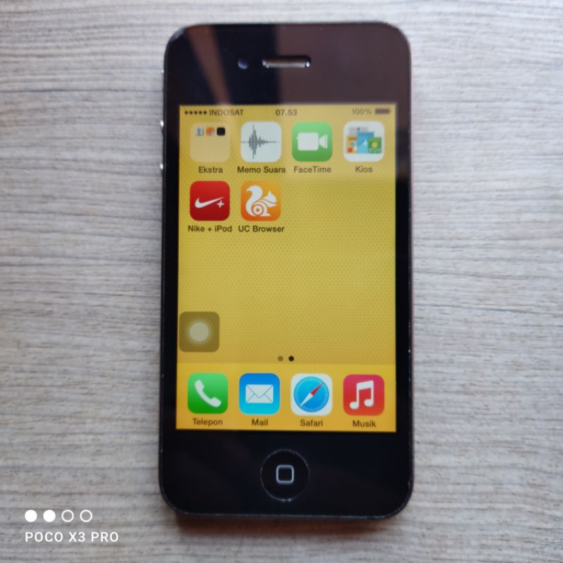 i phone 4G 16GB  Unik iPhone Jadul minus cek depkripsi-3
