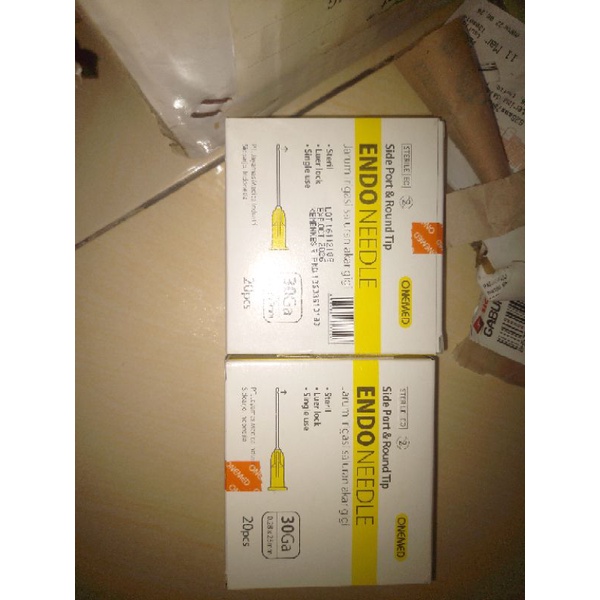 Jarum Endo 30G untuk irigasi saluran akar Gigi. 2026