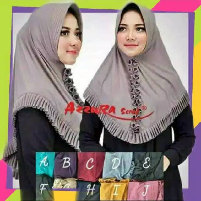 AZZURA /HIJAB INSTANT /HIJABMURAH /GROSIR JILBAB