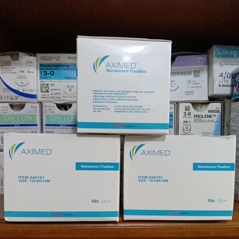 AXIMED Nonwoven Fixation plester 10cm x 10M