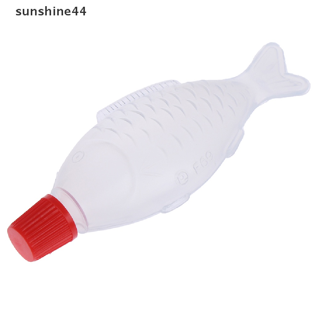 Sunshine 10pcs Botol Dispenser Saus / Mustard / Sushi / Ikan Ukuran 4ML