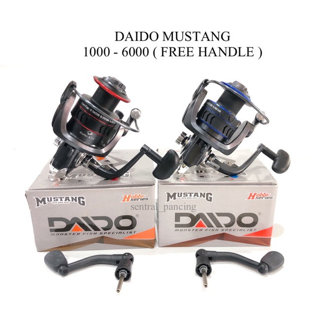 Reel Daido Mustang 1000, 2000, 4000, 6000