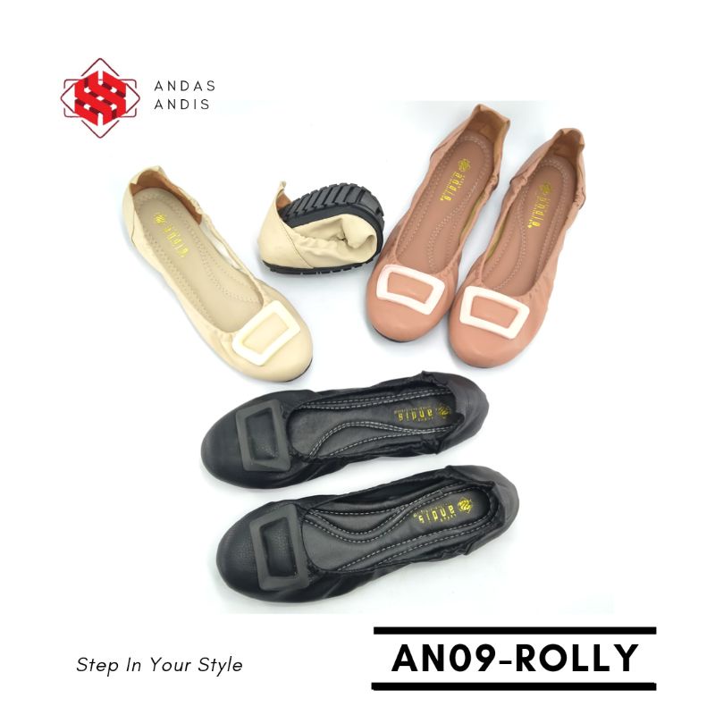 Andas Andis - Sepatu Flatshoes Wanita Rolly