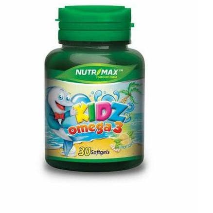 JG7✱ Nutrimax Kidz Omega 3 - Vitamin Anak, Meningkatkan Kecerdasan Anak, Minyak Ikan Salmon DHA Anak