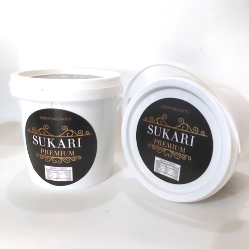 KURMA SUKARI PREMIUM kemasan ember 850g