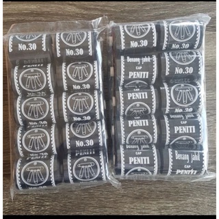 Jual Benang Jahit Nilon Nylon Cap Peniti No Pack Isi Warna Hitam Benang Tas Sepatu Sofa