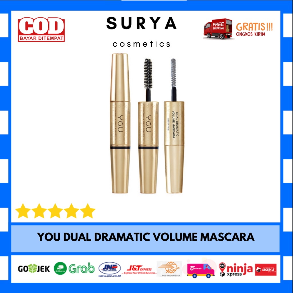 YOU DUAL DRAMATIC VOLUME MASCARA Y.O.U MASKARA