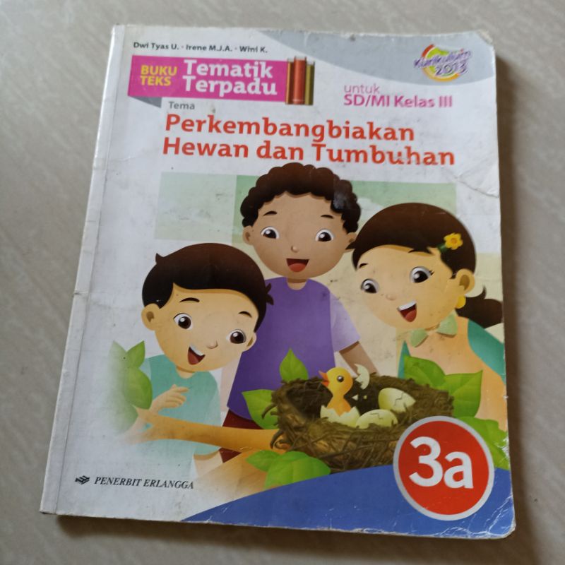 Tematik kelas 3 untuk SD MI kelas 3