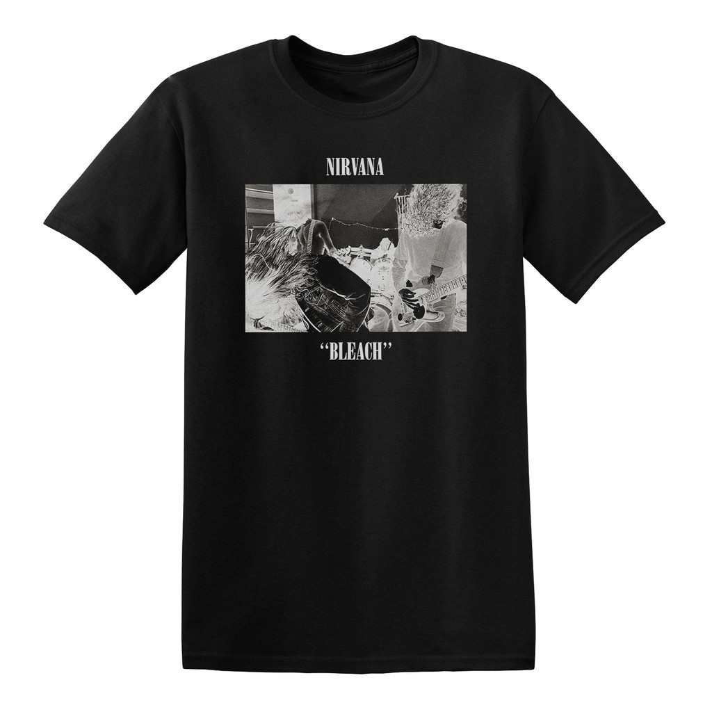 T-SHIRT NIRVANA BLEACH