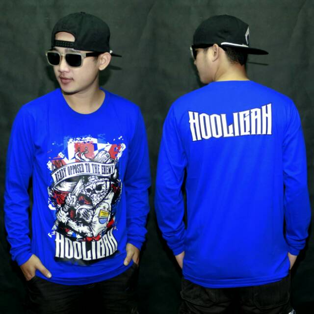 Kaos persib lengan panjang holigan
