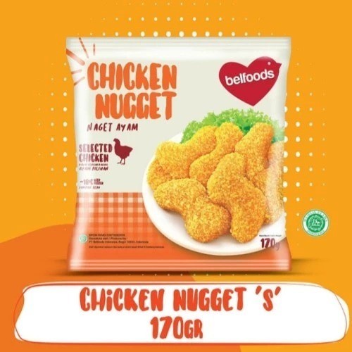 Nugget Ayam Favorite Belfoods SP 170gr