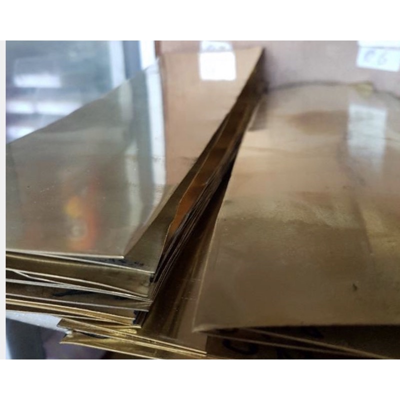 Plat Kuningan 2mm - Lempengan Kuningan 1.5mm