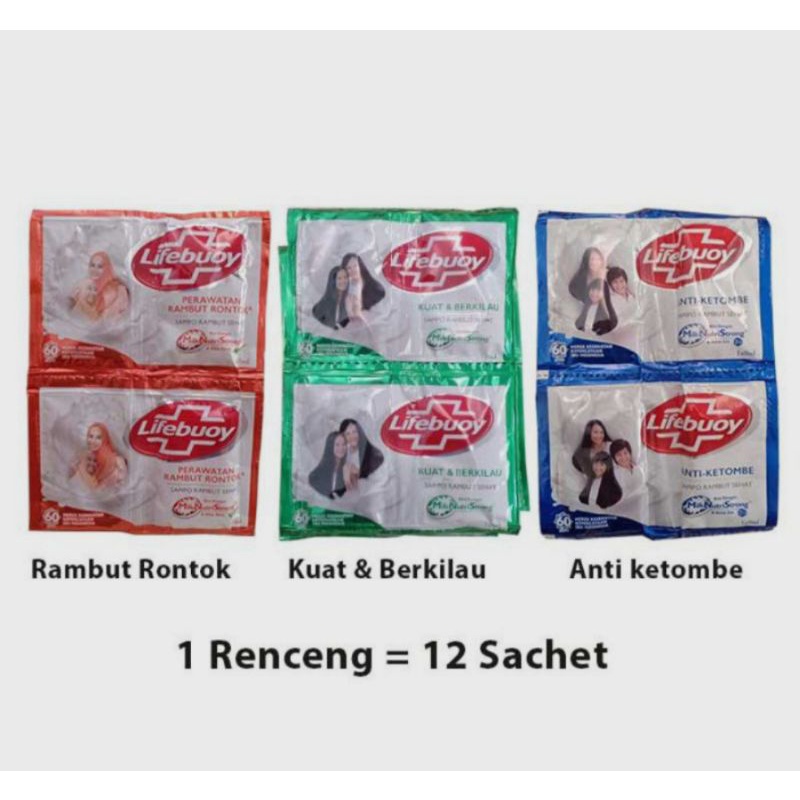 Sampo Lifebuoy Sachet Renceng