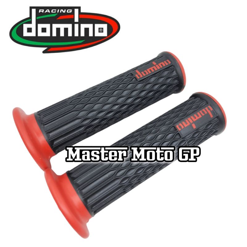 Grip domino sisik SBJ03 Grip domino 754 import berqualitas handgrip Domino racing Handfat domino 754 mio beat vario scoopy vixion Rxking Rxz scorpio R15 R25 Nmax PCX lexi freego xride vario160 nmax new mx