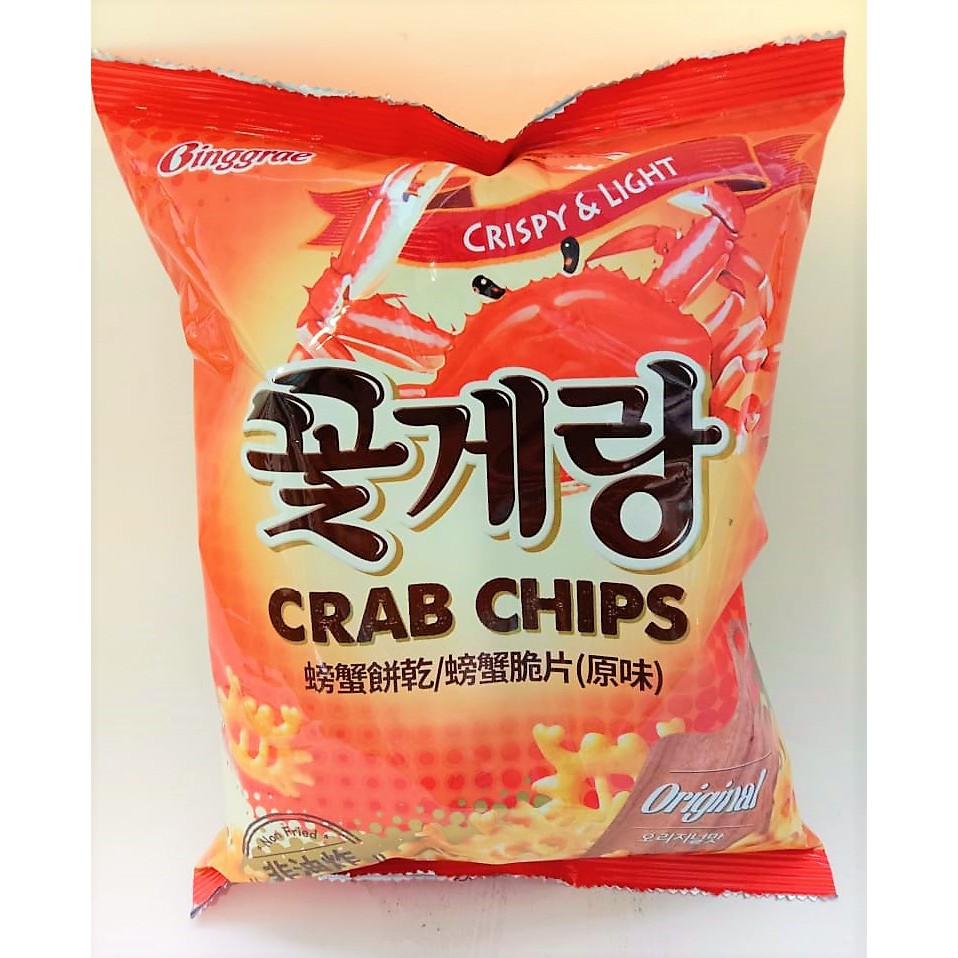 

CRAB CHIPS CRISPY & LIGHT ORIGINAL / SNACK CRISPY & LIGHT RASA ORIGINAL