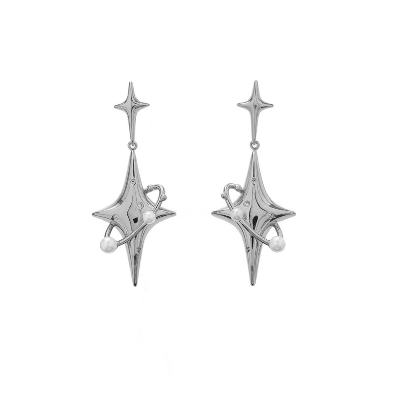 Anting Stud Desain Astral Starburst