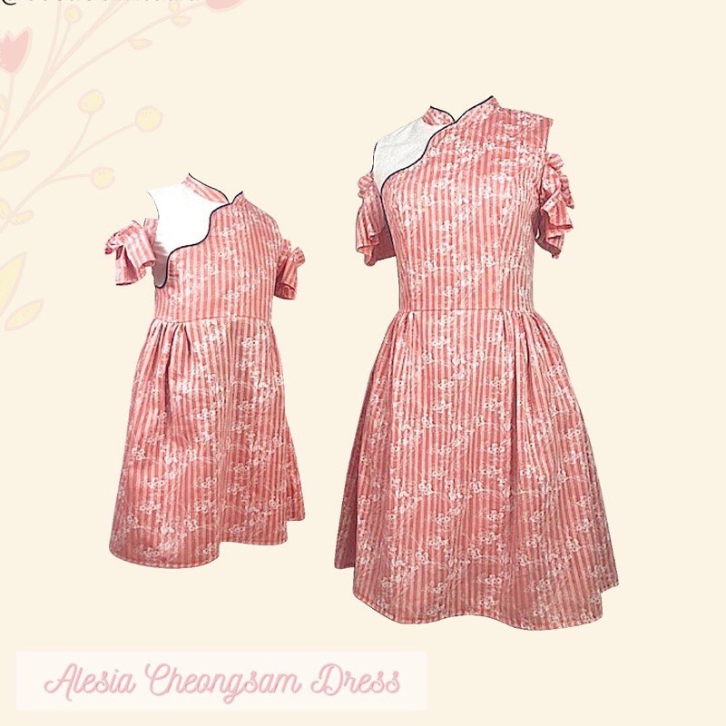 Alesia Cheongsam Dress
