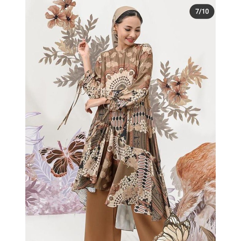 Allegra tunic pinewood by wearing klamby XXL