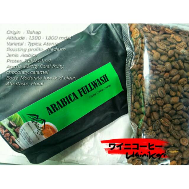 

Kopi Arabica Sumbing Sindoro FullWashed @500gr
