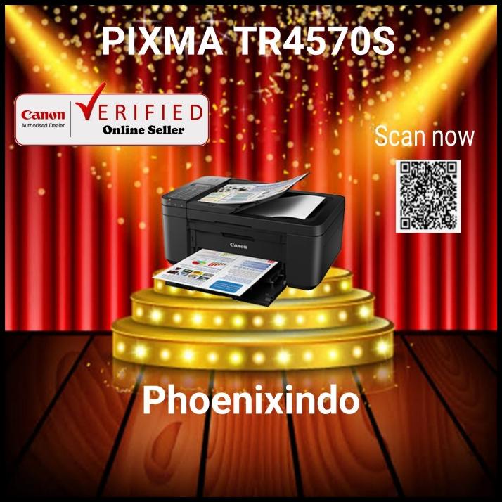 Canon Pixma Tr4570S Tr 4570S (Print, Scan,Copy,Fax, Wifi) Tr4570 4570